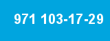 971 103-17-29
